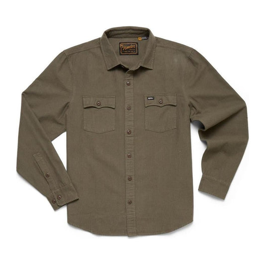 Howler Brothers Men's Novato Shirt-Men's - Clothing - Tops-Drab Olive-M-Appalachian Outfitters