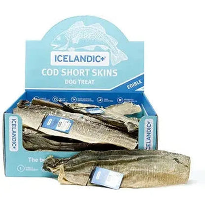 Icelandic+ 100% Wild-Caught Icelandic Cod Skin Chews for Dogs-Pets - Treats-Icelandic+-Appalachian Outfitters