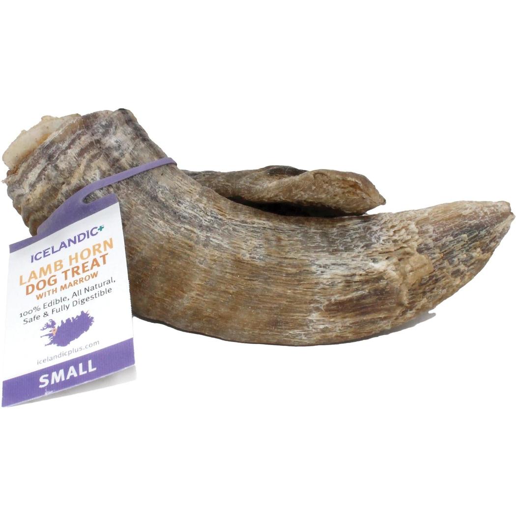 Icelandic+ Small Lamb Horn with Marrow-Pets - Treats-Icelandic+-Appalachian Outfitters