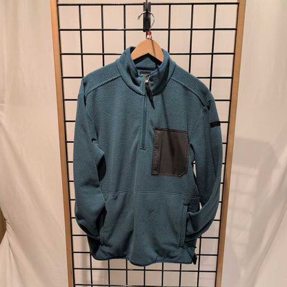 Prana Mens Stretch Zion Fleece 1/4 Zip-SAMPLE