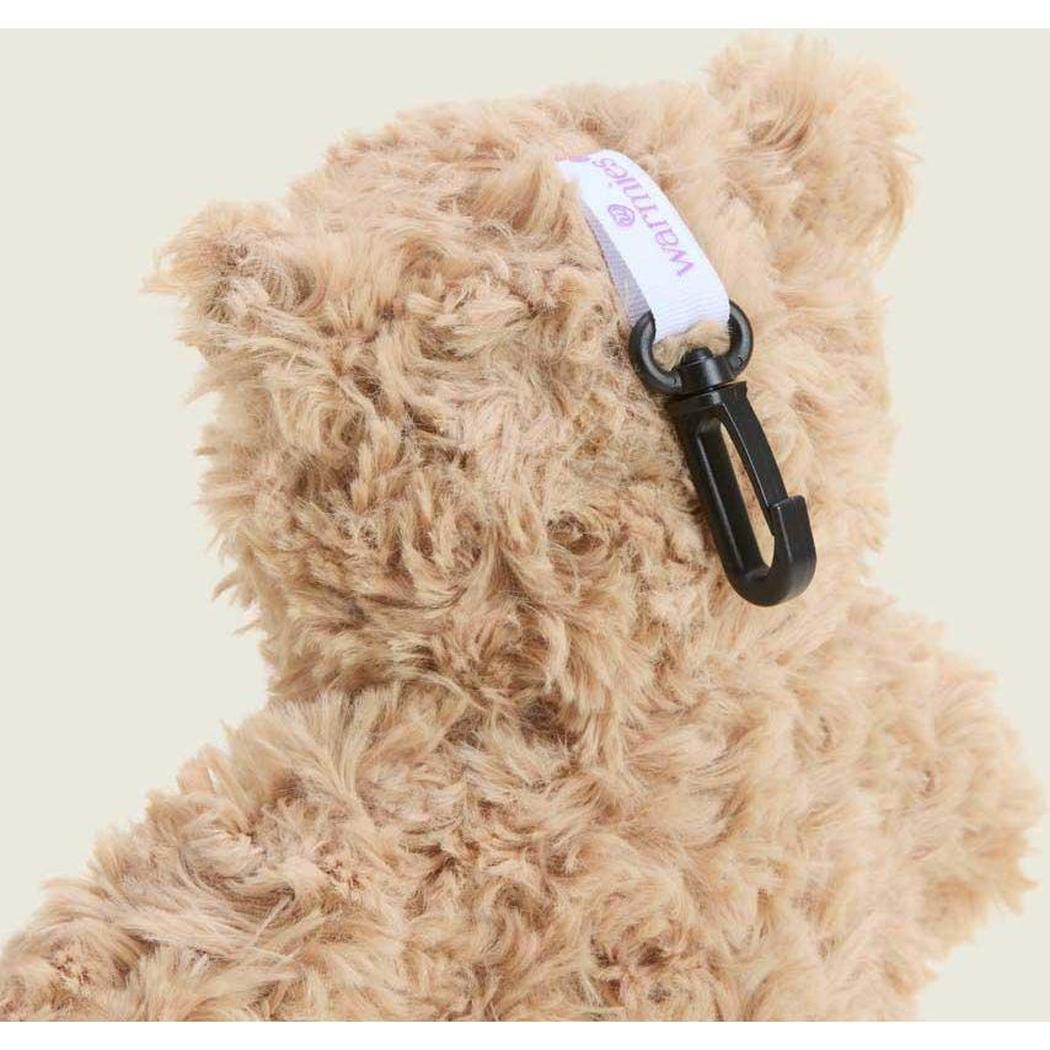 Warmies Brown Curly Bear Bag Charm-Accessories - Novelty - Stuffed Animals-Intelex-Appalachian Outfitters