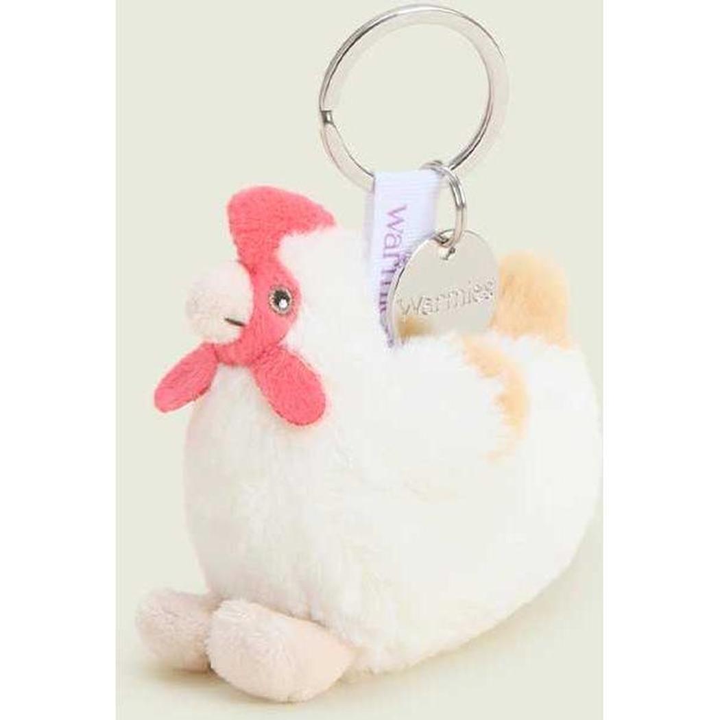 Warmies Chicken Keyring-Accessories - Novelty - Stuffed Animals-Intelex-Appalachian Outfitters