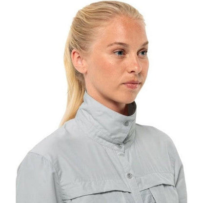 Jack Wolfskin Women's Barrier Long Sleeve Shirt-Women's - Clothing - Tops-Jack Wolfskin-Appalachian Outfitters