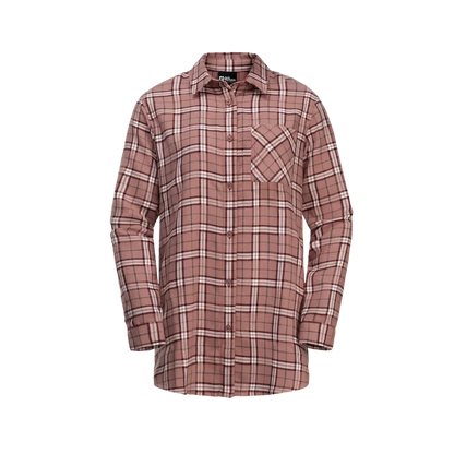 Women's Morgenluft Shirt-Women's - Clothing - Tops-Jack Wolfskin-Afterglow-S-Appalachian Outfitters