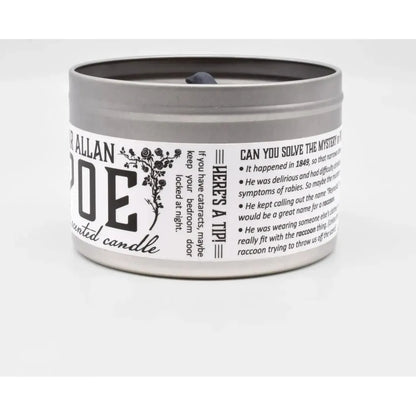JD and Kate Industries Edgar Allan Poe Scented Candle-Accessories - Novelty - Decor-JD and Kate Industries-Appalachian Outfitters