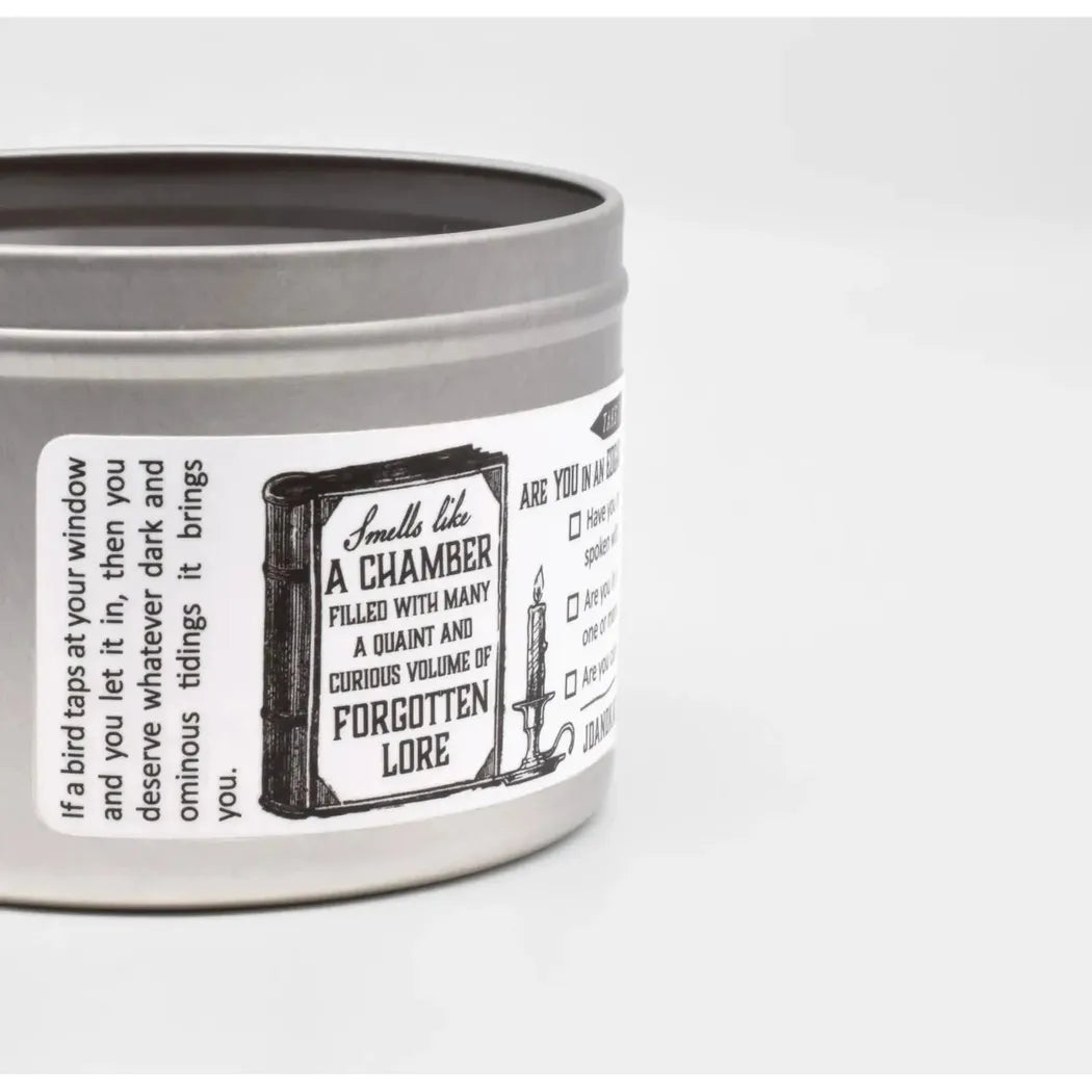 JD and Kate Industries Edgar Allan Poe Scented Candle-Accessories - Novelty - Decor-JD and Kate Industries-Appalachian Outfitters