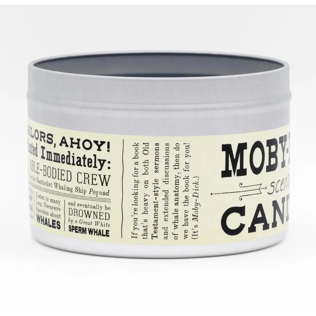 JD and Kate Industries Moby Dick Scented Candle-Accessories - Novelty - Decor-JD and Kate Industries-Appalachian Outfitters