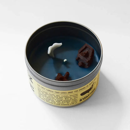JD and Kate Industries Moby Dick Scented Candle-Accessories - Novelty - Decor-JD and Kate Industries-Appalachian Outfitters