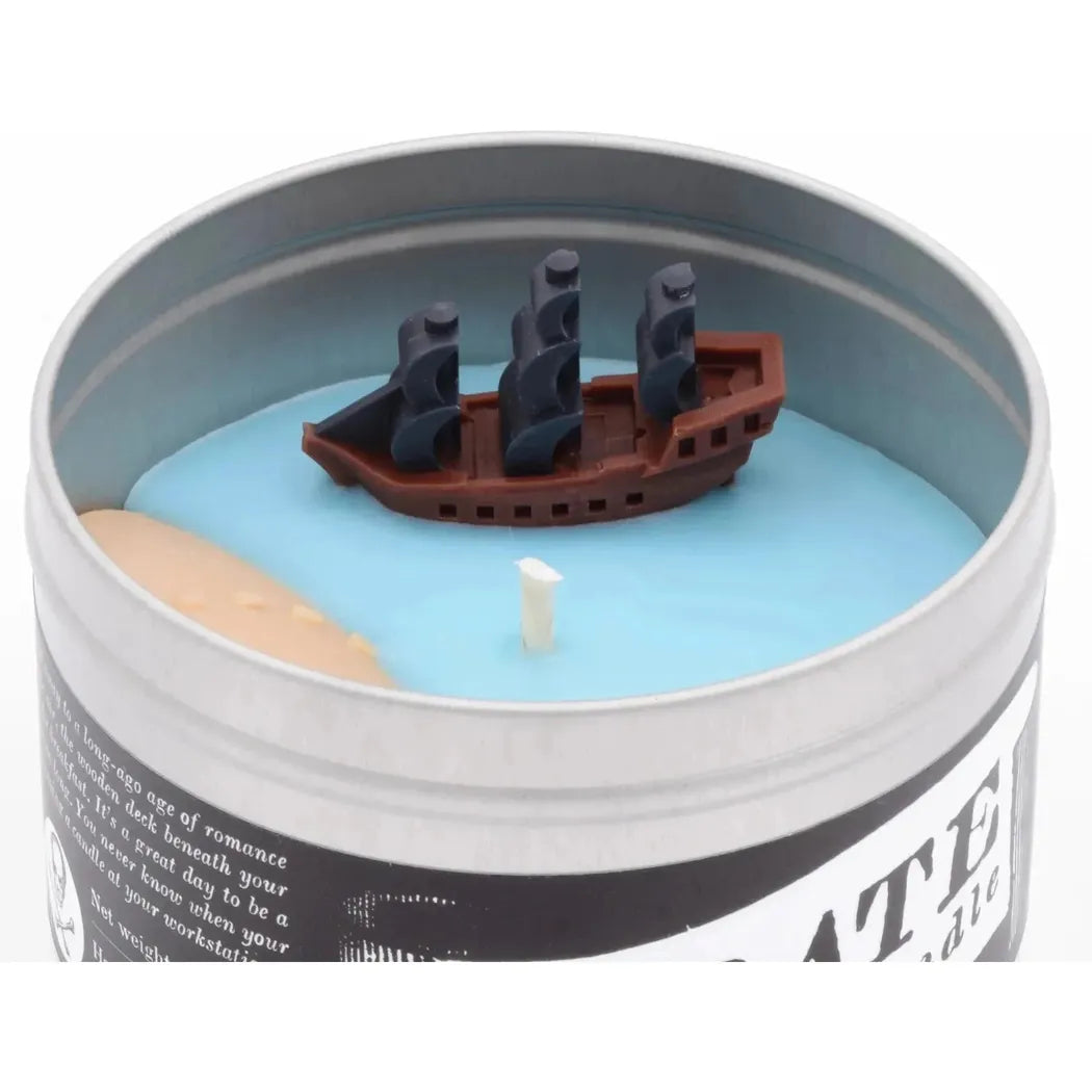 JD and Kate Industries Pirate Scented Candle-Accessories - Novelty - Decor-JD and Kate Industries-Appalachian Outfitters