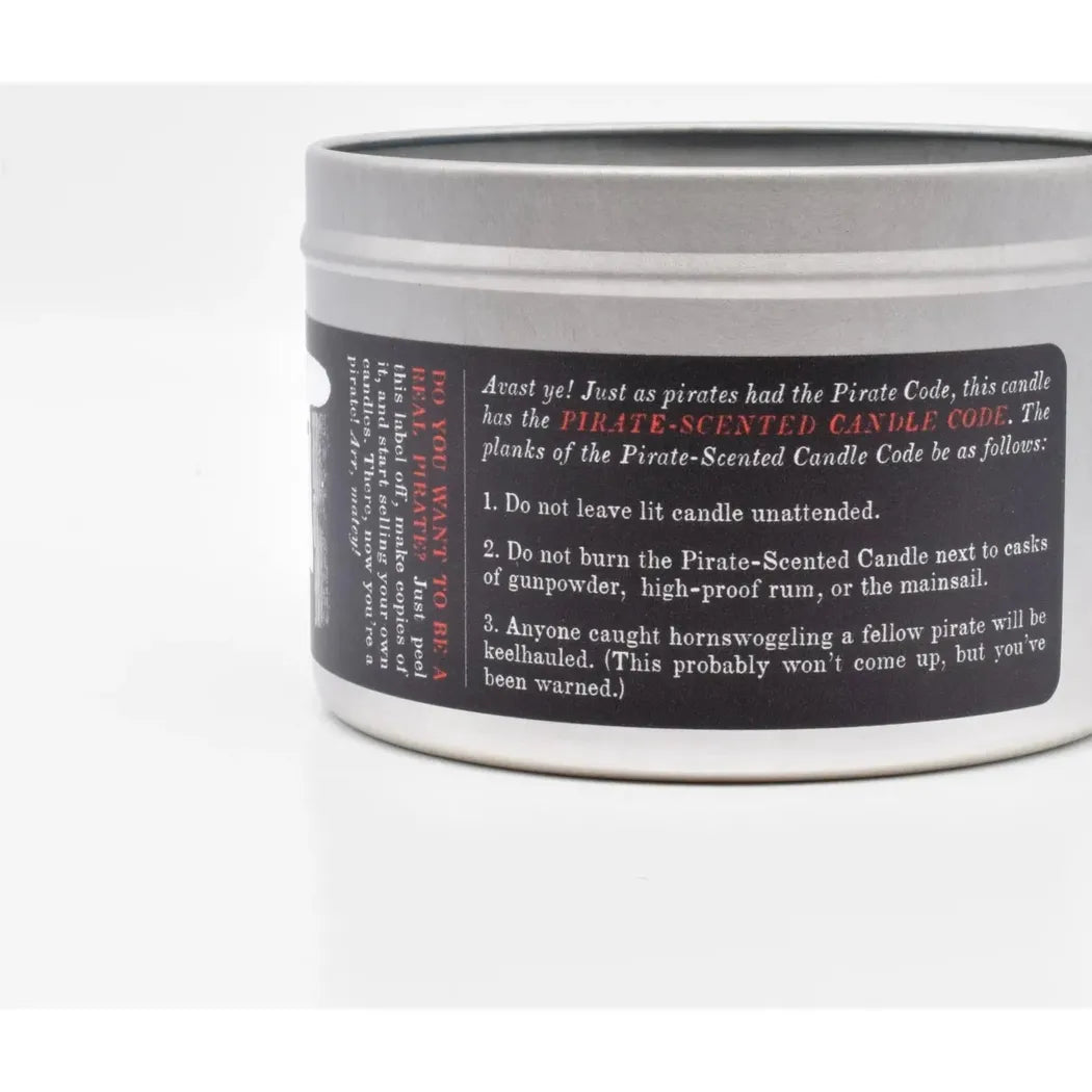 JD and Kate Industries Pirate Scented Candle-Accessories - Novelty - Decor-JD and Kate Industries-Appalachian Outfitters