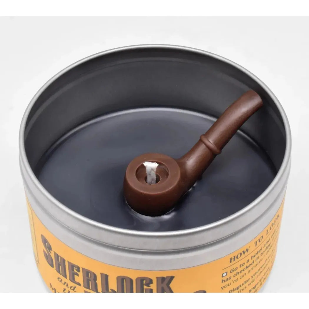 JD and Kate Industries Sherlock Holmes Scented Candle-Accessories - Novelty - Decor-JD and Kate Industries-Appalachian Outfitters