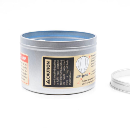 JD and Kate Industries Spy Balloon Scented Candle-Accessories - Novelty - Decor-JD and Kate Industries-Appalachian Outfitters
