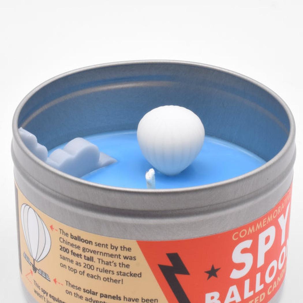 JD and Kate Industries Spy Balloon Scented Candle-Accessories - Novelty - Decor-JD and Kate Industries-Appalachian Outfitters
