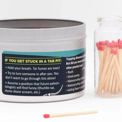 JD and Kate Industries Tar Pit Scented Candle-Accessories - Novelty - Decor-JD and Kate Industries-Appalachian Outfitters
