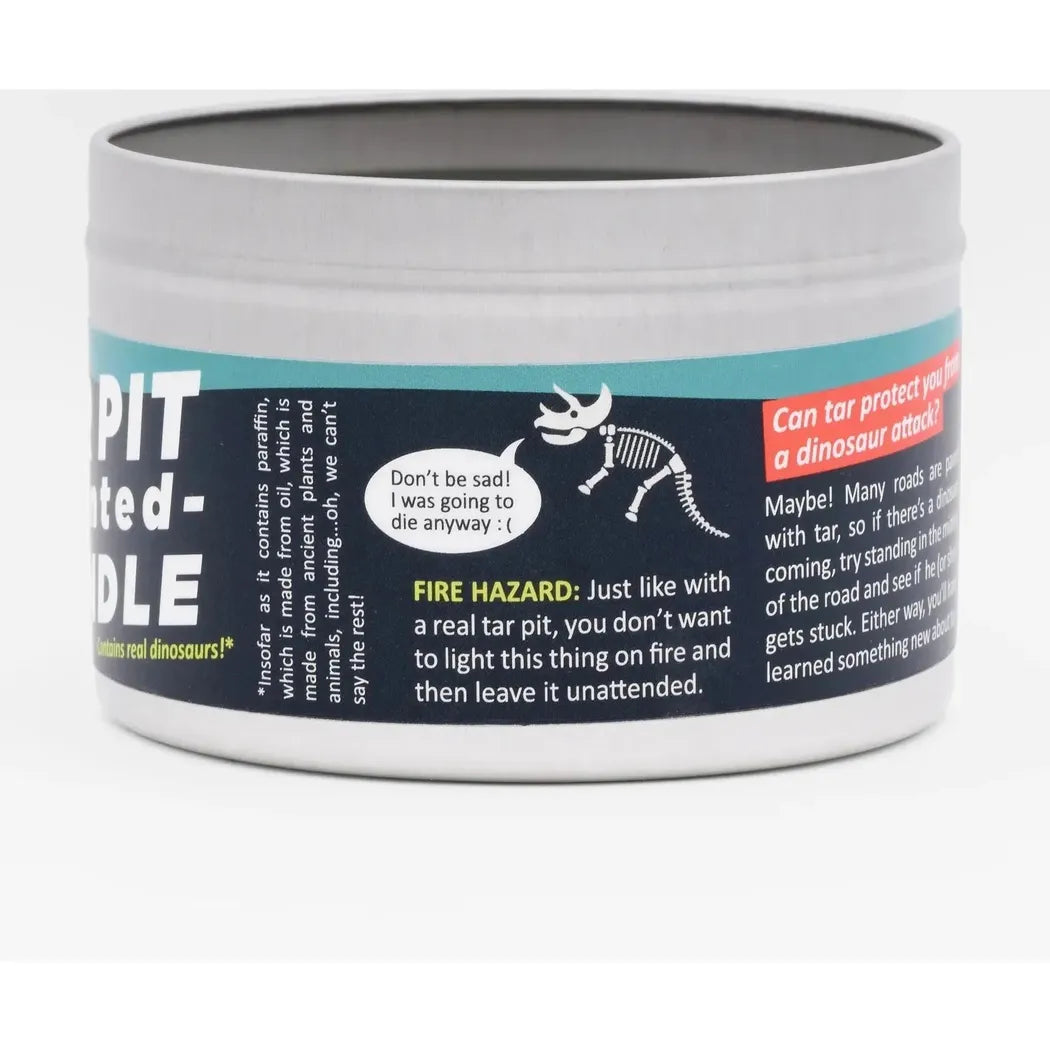 JD and Kate Industries Tar Pit Scented Candle-Accessories - Novelty - Decor-JD and Kate Industries-Appalachian Outfitters