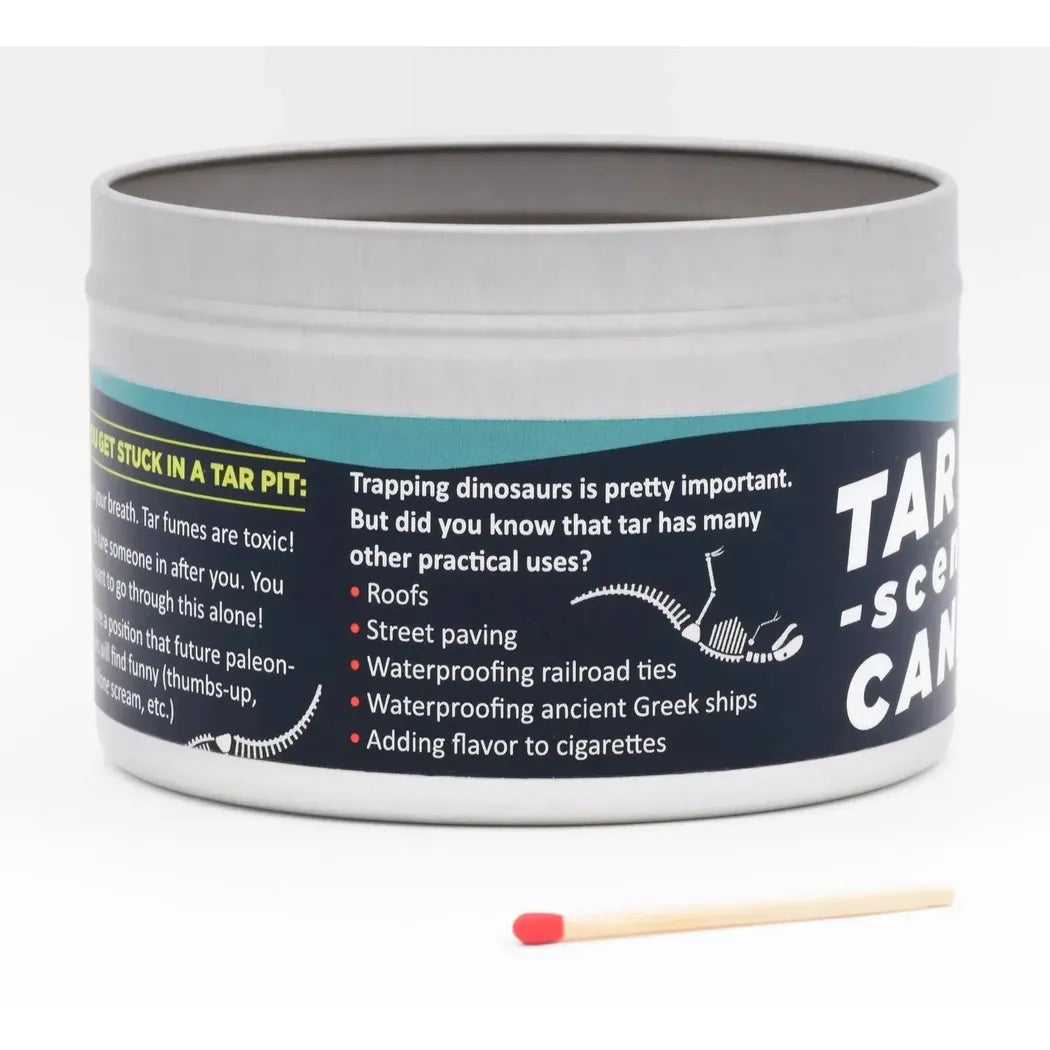 JD and Kate Industries Tar Pit Scented Candle-Accessories - Novelty - Decor-JD and Kate Industries-Appalachian Outfitters
