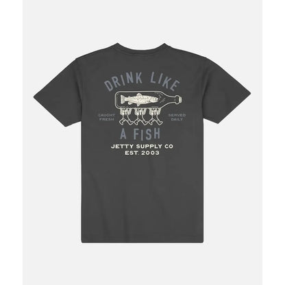 Jetty Men's Bottle Service Tee-Men's - Clothing - Tops-Jetty-Appalachian Outfitters
