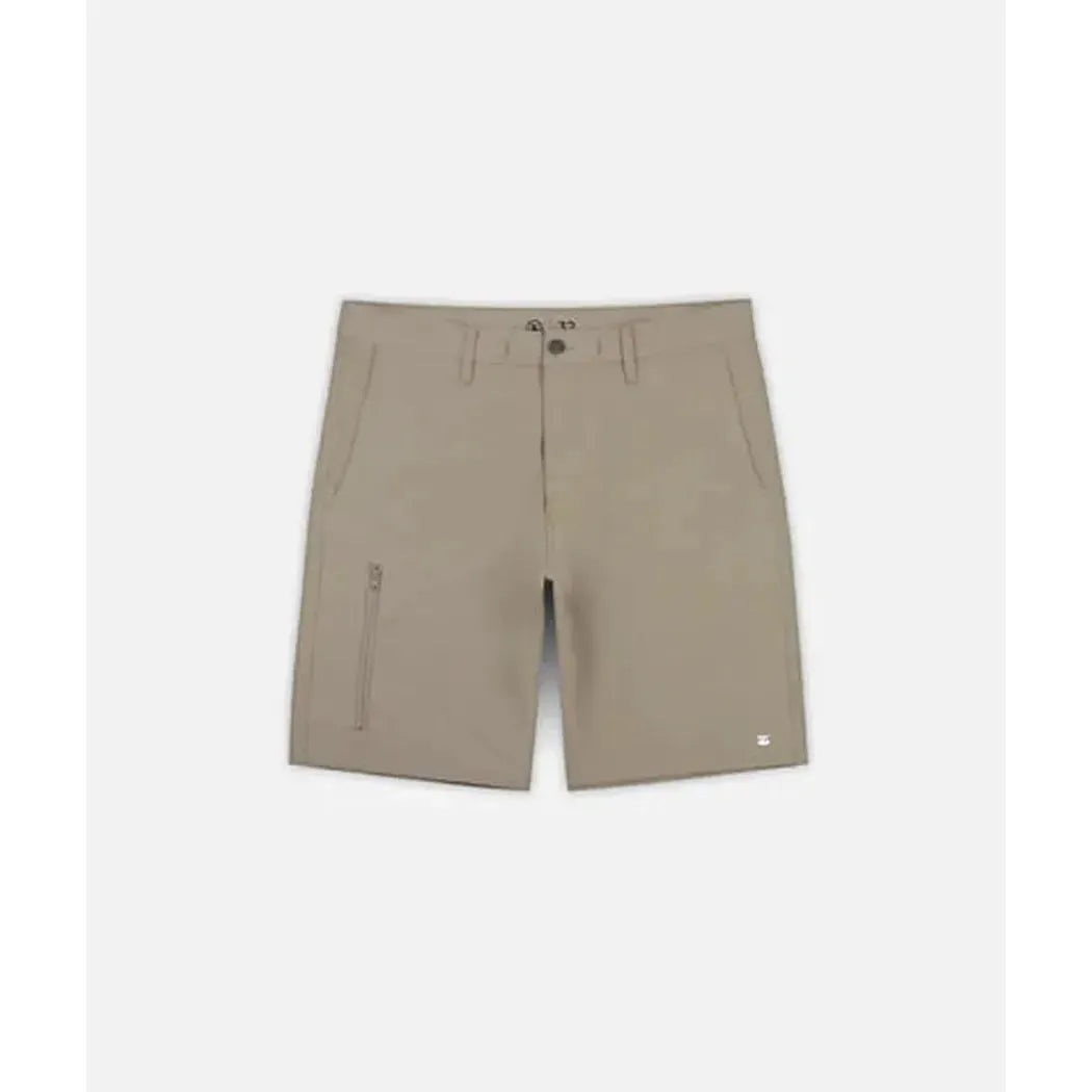 Jetty Men's Polywog Hybrid Walkshort-Men's - Clothing - Bottoms-Jetty-Khaki-30-Appalachian Outfitters
