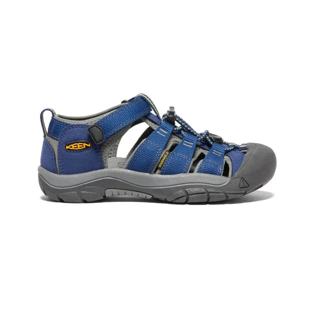 Keen Youth's Newport H2-Kids - Footwear-Keen-Blue Depths/Gargoyle-1-Appalachian Outfitters