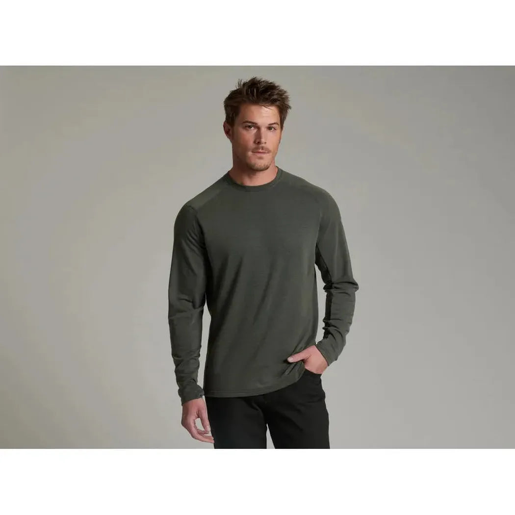 Kuhl Men's Influx Long Sleeve-Men's - Clothing - Tops-Kuhl-Moss Stone-M-Appalachian Outfitters