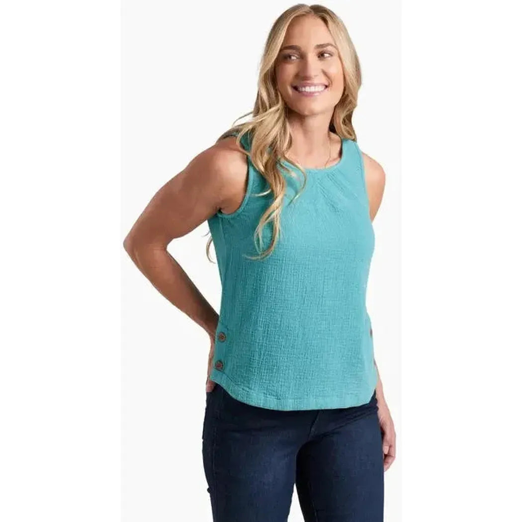 Kuhl Women's Klover Tank-Women's - Clothing - Tops-Kuhl-Aqua-S-Appalachian Outfitters