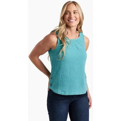 Kuhl Women's Klover Tank-Women's - Clothing - Tops-Kuhl-Aqua-S-Appalachian Outfitters