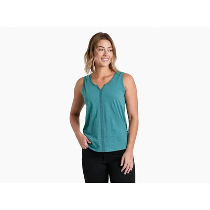 Kuhl Women's Shay Tank-Women's - Clothing - Tops-Aqua-S-Appalachian Outfitters