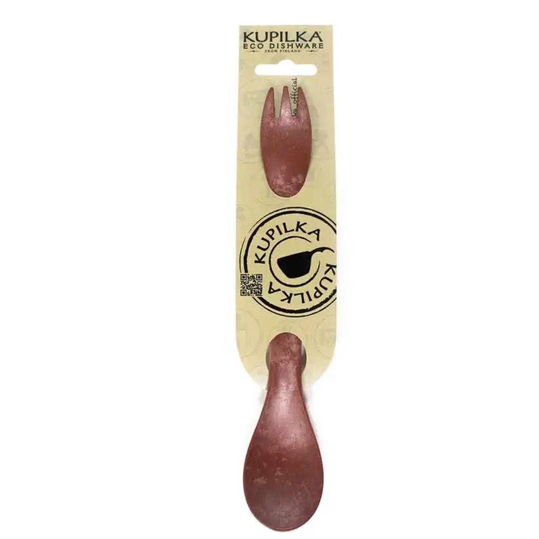 Kupilka Spork 225 Long Utensil-Camping - Cooking - Dishware-Red-Appalachian Outfitters