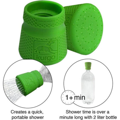 Kurgo Mud Dog Shower Green Outdoor Dogs