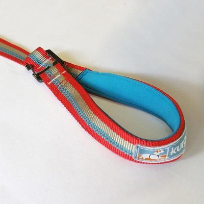 Kurgo Walk About no Pull Leash Charcoal/Chilli Outdoor Dogs