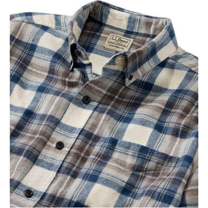 L.L.Bean Men's Long Sleeve Scotch Plaid Flannel Shirt-Men's - Clothing - Tops-Appalachian Outfitters