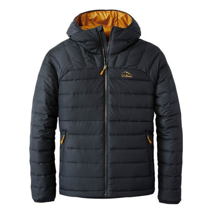 L.L.Bean Men's Bean's Down Hooded Jacket-Men's - Clothing - Jackets & Vests-L.L.Bean-Black-M-Appalachian Outfitters