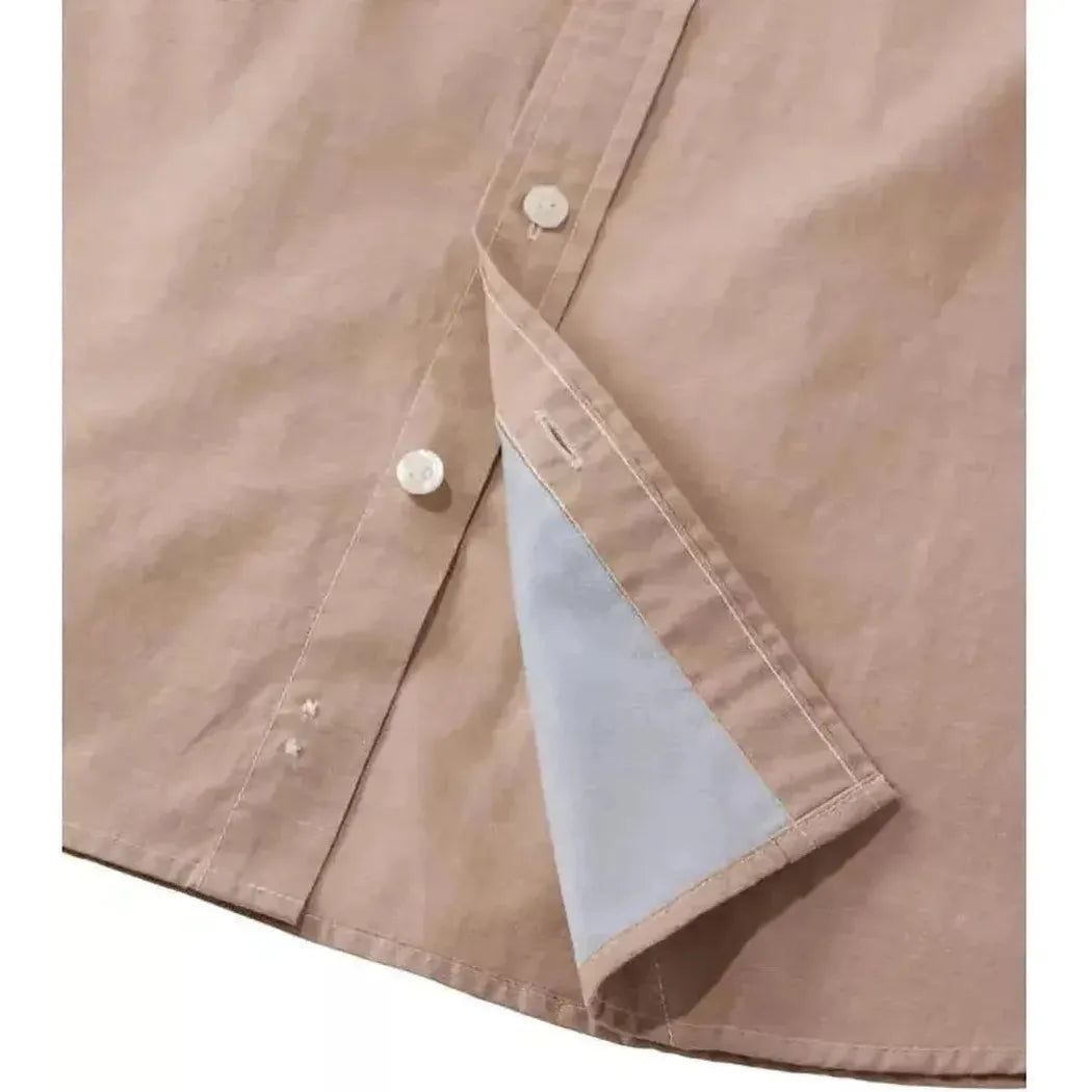 L.L.Bean Men's Comfort Stretch Performance Chambray Shirt-Men's - Clothing - Tops-L.L.Bean-Appalachian Outfitters