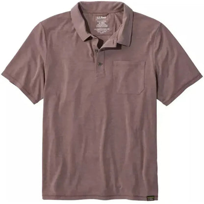 L.L.Bean Men's Everyday SunSmart Polo 2.0, Short-Sleeve-Men's - Clothing - Tops-L.L.Bean-Weathered Oak-M-Appalachian Outfitters