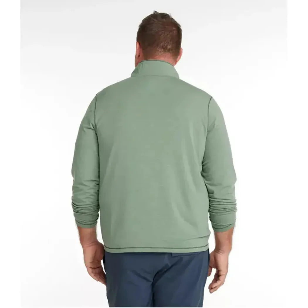 L.L.Bean Men's Everyday SunSmart Tee, Long-Sleeve Quarter-Zip-Men's - Clothing - Tops-L.L.Bean-Appalachian Outfitters