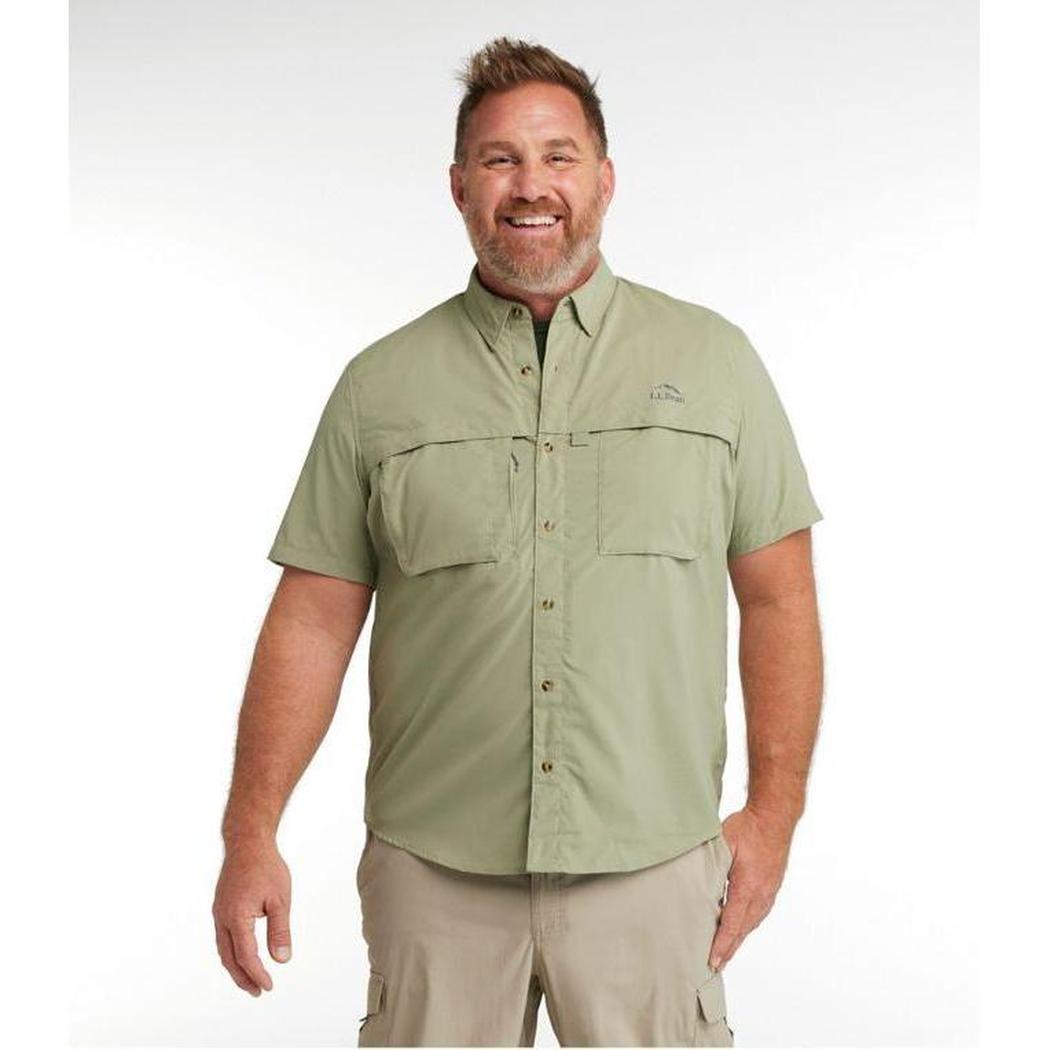 L.L.Bean Men's Tropicwear Shirt Short Sleeve-Men's - Clothing - Tops-L.L.Bean-Appalachian Outfitters
