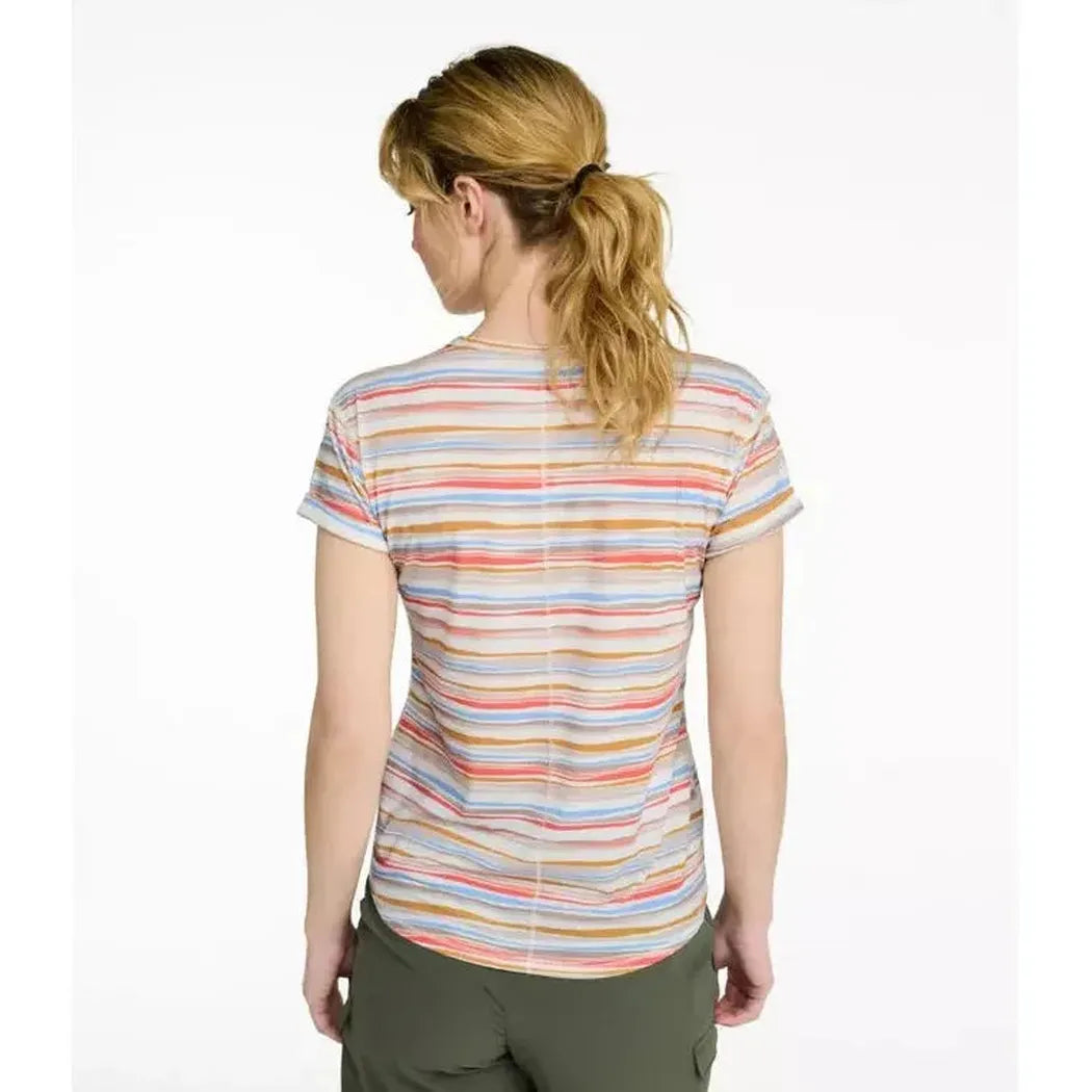 L.L.Bean Women's Everyday SunSmart Lifestyle Tee, Short-Sleeve Print-Women's - Clothing - Tops-L.L.Bean-Appalachian Outfitters