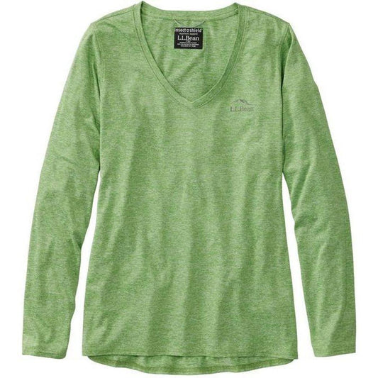L.L.Bean Women's Insect Shield Pro Knit Crew-Women's - Clothing - Tops-L.L.Bean-Dark Lichen-S-Appalachian Outfitters