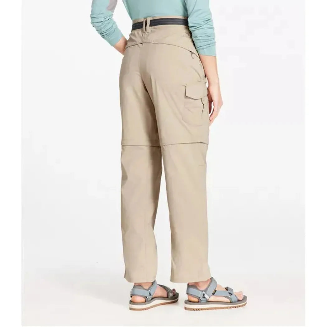 L.L.Bean Women's Tropicwear Zip-Off Pants, Mid-Rise-Women's - Clothing - Bottoms-L.L.Bean-Appalachian Outfitters