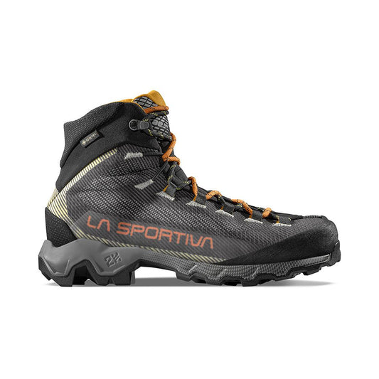 La Sportiva Aequilibrium Hike GTX-Men's - Footwear - Boots-La Sportiva-Carbon/Papaya-41-Appalachian Outfitters