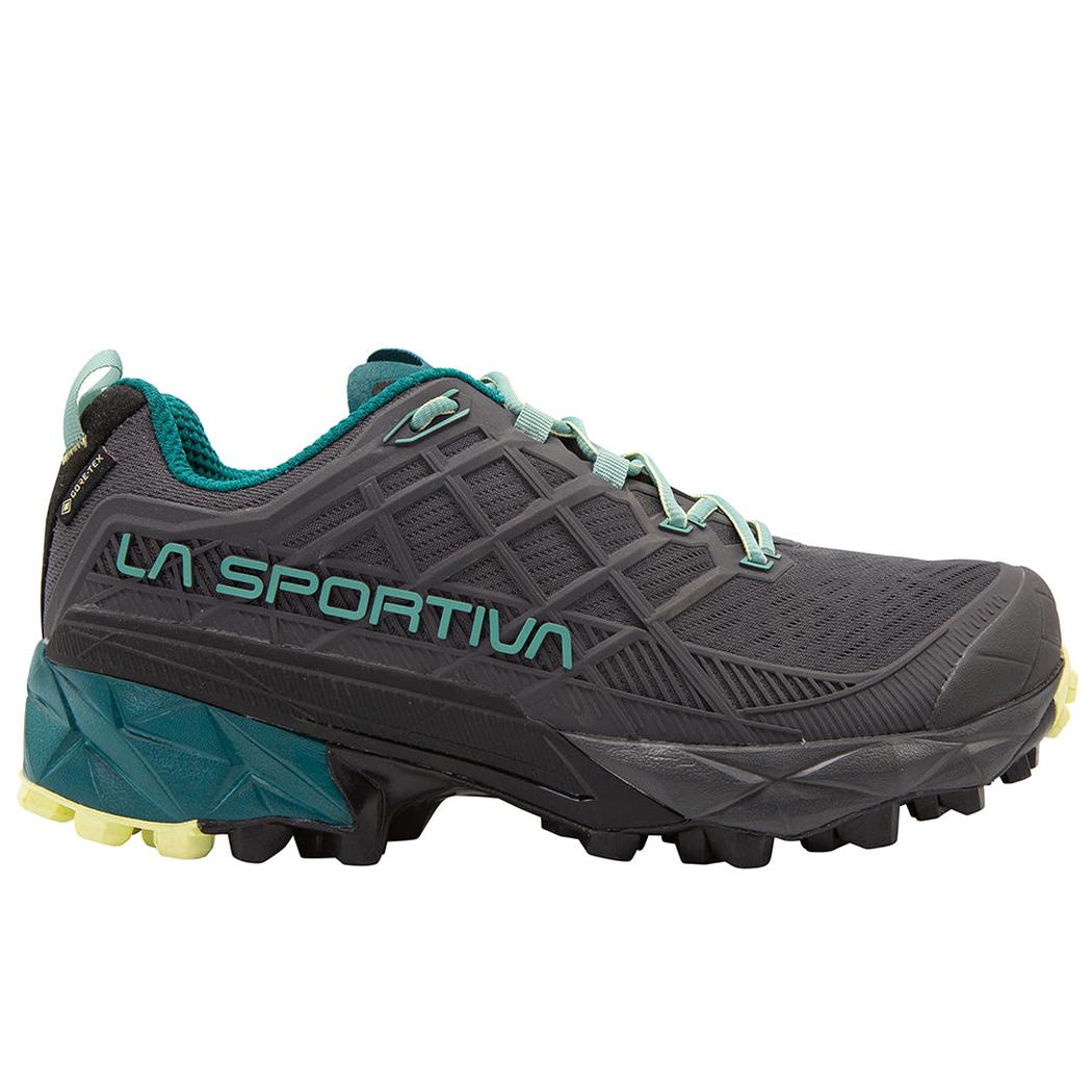La Sportiva Akyra II GTX Women's-Women's - Footwear - Shoes-La Sportiva-Carbon/Juniper-37-Appalachian Outfitters