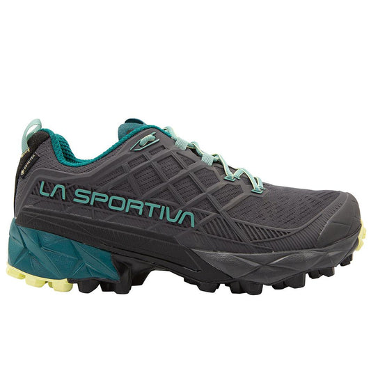 La Sportiva Akyra II GTX Women's-Women's - Footwear - Shoes-La Sportiva-Carbon/Juniper-37-Appalachian Outfitters