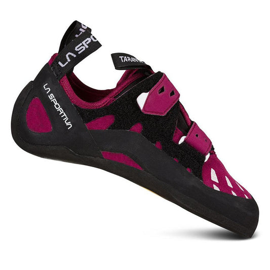 Tarantula Womens-Climbing - Climbing Shoes - Women's-La Sportiva-Red Plum-37-Appalachian Outfitters