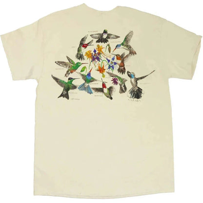 Liberty Graphics Hummingbirds Short Sleeve T-Unisex - Clothing - Tops-Liberty Graphics-Appalachian Outfitters