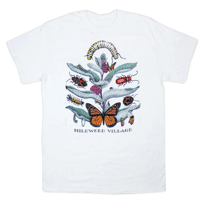 Liberty Graphics Milkweed Village Short Sleeve T-Unisex - Clothing - Tops-Liberty Graphics-Appalachian Outfitters