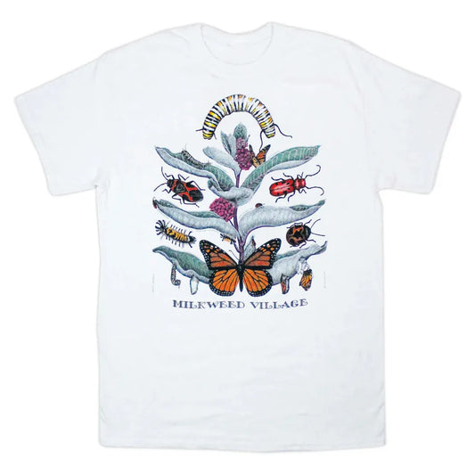 Liberty Graphics Milkweed Village Short Sleeve T-Unisex - Clothing - Tops-Liberty Graphics-Appalachian Outfitters