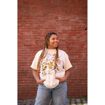 Liberty Graphics Mushrooms Short Sleeve T-Unisex - Clothing - Tops-Liberty Graphics-Appalachian Outfitters