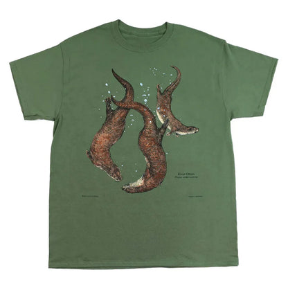 Liberty Graphics River Otters Short Sleeve T-Unisex - Clothing - Tops-Liberty Graphics-Appalachian Outfitters