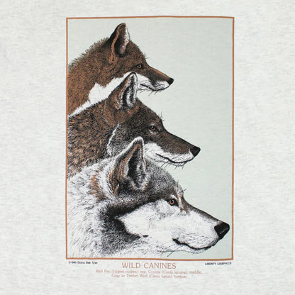 Liberty Graphics Wild Canines Short Sleeve T-Unisex - Clothing - Tops-Liberty Graphics-Appalachian Outfitters