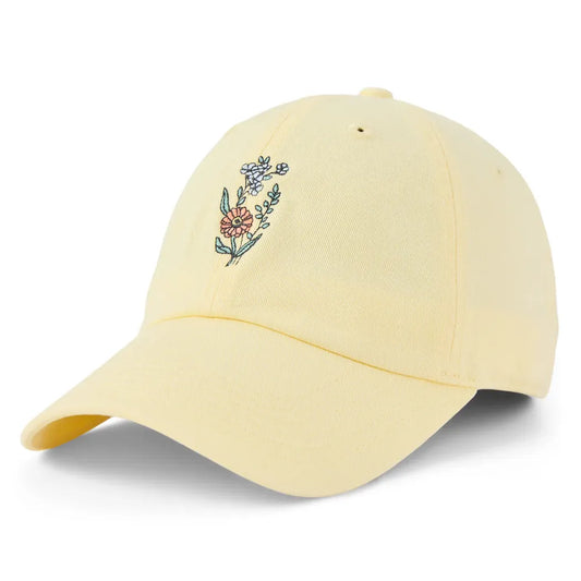 Life is Good Adult Unisex Zinnia Bouquet Chillcap-Accessories - Hats - Unisex-Life is Good-Appalachian Outfitters